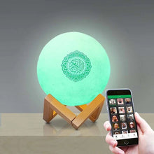 Load image into Gallery viewer, 3D Colour Changing Moon Quran Speaker