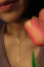 Load image into Gallery viewer, Sabr, Shukr Drop Necklace