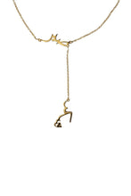 Load image into Gallery viewer, Sabr, Shukr Drop Necklace