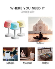 Load image into Gallery viewer, Colour Changing Desk Lamp with Bluetooth Speaker