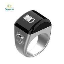 Load image into Gallery viewer, Smart Digital Tasbih Ring with Azan Prayer Reminder (20mm)