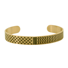 Load image into Gallery viewer, Palestine Keffiye Bangle
