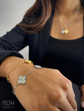 Load image into Gallery viewer, Four Leaf Clover Tawakkul, Sabr & Shukr Bracelet