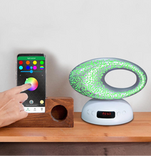 Load image into Gallery viewer, Quran Speaker & Lamp – Museum of the Future Inspired Islamic Audio Speaker