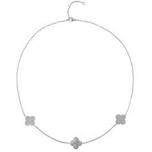 Load image into Gallery viewer, Four Leaf Clover Tawakkul, Sabr & Shukr Necklace