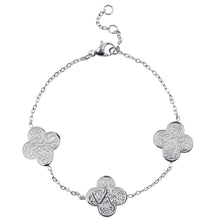 Load image into Gallery viewer, Four Leaf Clover Tawakkul, Sabr & Shukr Bracelet
