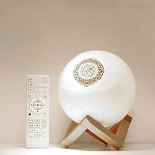 Load image into Gallery viewer, 3D Colour Changing Moon Quran Speaker
