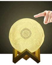 Load image into Gallery viewer, 3D Colour Changing Moon Quran Speaker
