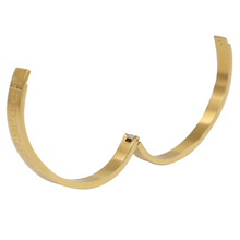 Load image into Gallery viewer, Ayatul Kursi Engraved 18K Gold Plated Bangle
