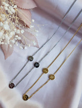 Load image into Gallery viewer, توكل صبر شكر Stainless Steel Coin Necklace
