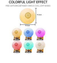 Load image into Gallery viewer, 3D Colour Changing Moon Quran Speaker
