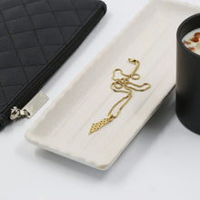 Load image into Gallery viewer, From The River To The Sea Reversible Black Cubic Necklace
