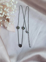 Load image into Gallery viewer, توكل صبر شكر Stainless Steel Coin Necklace
