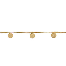 Load image into Gallery viewer, توكل صبر شكر Stainless Steel Coin Necklace
